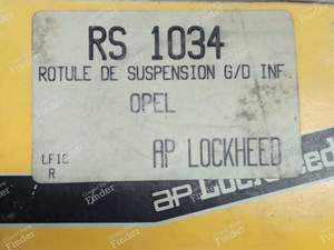 Pair of lower ball joints, left and right side - OPEL Kadett (D) - RS1034- thumb-3