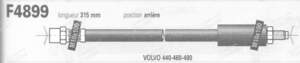 Hinterer Schlauch - VOLVO 440 / 460 - F4899- thumb-1