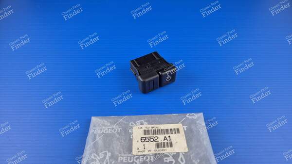 Rear Fog Light Switch - PEUGEOT 605 - 6552A1- 1