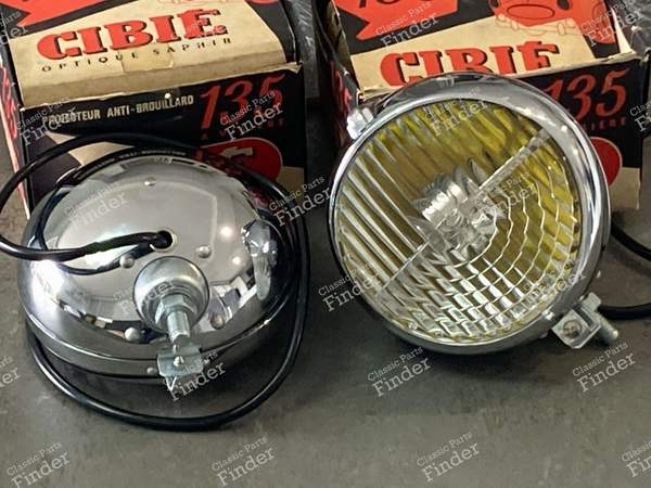 Cibié 135 fog lamps for Maserati, Ferrari, Panhard, Simca... - MASERATI 3500 GT - 135- 2