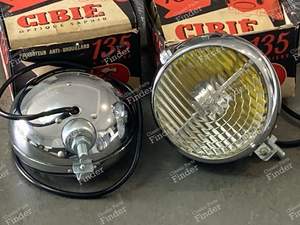 Cibié 135 fog lamps for Maserati, Ferrari, Panhard, Simca... - MASERATI 3500 GT - 135- thumb-2