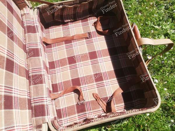 Vintage bag and suitcase - 50s-60s - PEUGEOT 403 - 4
