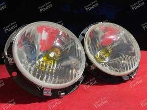 Pair of H4 headlights - SIMCA 8 / 8 1/2 Sport - ABTP 424- thumb-7