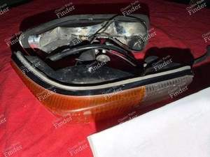 Pair of front turn signals/parking lights - PEUGEOT 504 Coupé / Cabriolet - 429G / 429D- thumb-4
