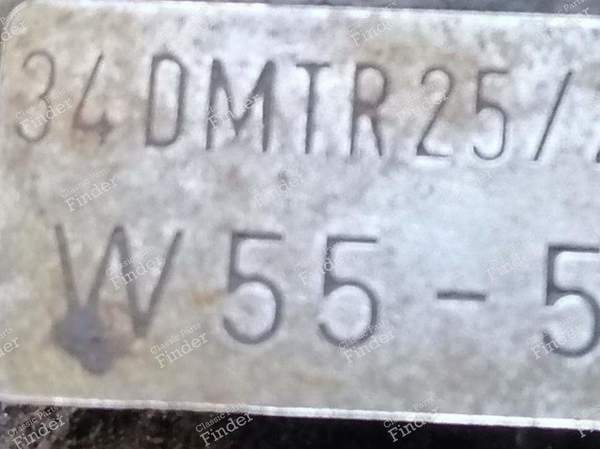 Carburateur Weber 34DMTR25/250 - CITROËN CX - 34DMTR25/250 / W55-50- 2