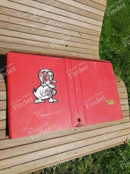 Trunk door 2CV4 red - CITROËN 2CV - 3