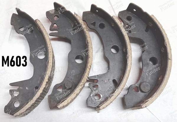 Rear brake shoes - PEUGEOT 104 / 104 Z - ls1394- 1