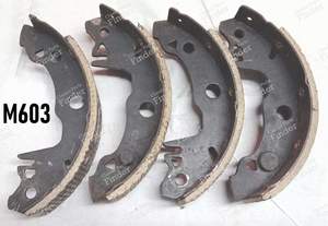 Rear brake shoes - PEUGEOT 104 / 104 Z - ls1394- thumb-1