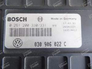 CALCULATEUR MOTEUR 030906022C / 0261200330 VW POLO G40 - VOLKSWAGEN (VW) Polo / Derby - 030 906 022C- thumb-6