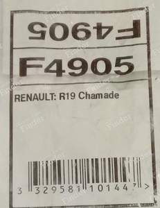 Pair of left and right rear hoses - RENAULT 19 (R19) - F4905- thumb-2