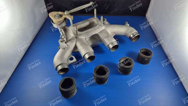 Pipe collecteur d'admission carburateur double corps - PEUGEOT 304 - 1