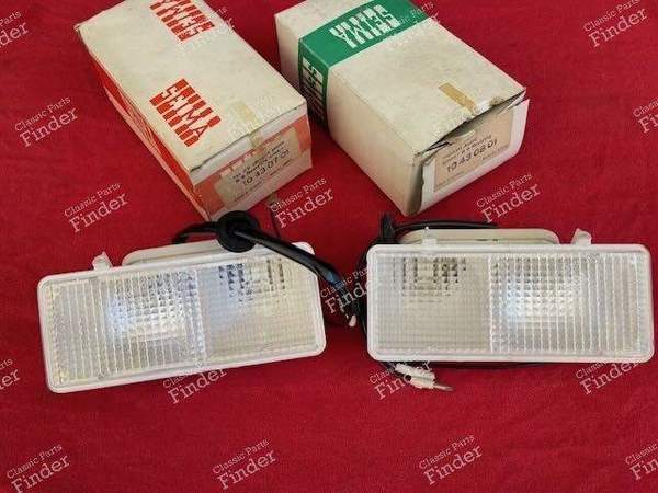 Paire de blocs clignotants / veilleuses - Phase 2 - RENAULT 6 (R6) - 10430701 / 10430801- 0