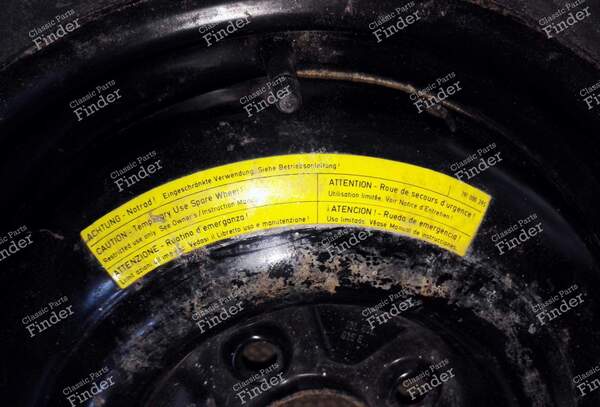 Spare tire - unused - VOLKSWAGEN (VW) Golf II / Jetta - 191601025E- 4