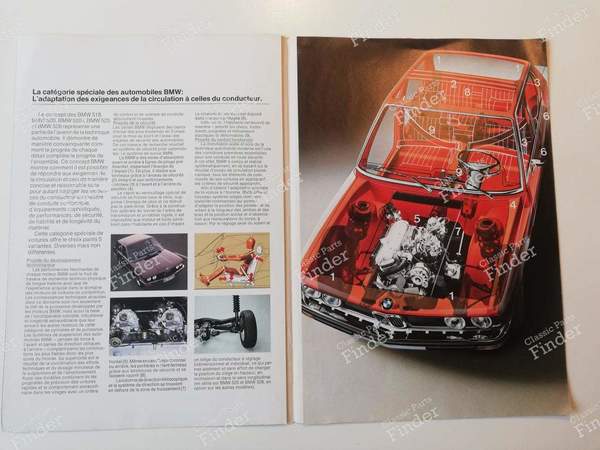 Serie 5 sales brochure - BMW 5 (E12) - 511030013- 1
