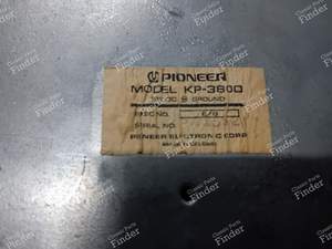 Car radio Renault Pioneer KP 3800 - RENAULT Rodéo 5 - KP 3800- thumb-2