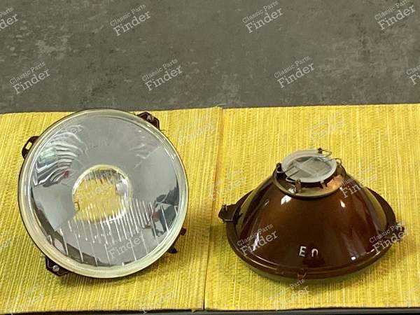 Cibié headlight optics for Renault 8, Dauphine , Ondine, Estafette, 4L - RENAULT 8 / 10 (R8 / R10) - 164- 1