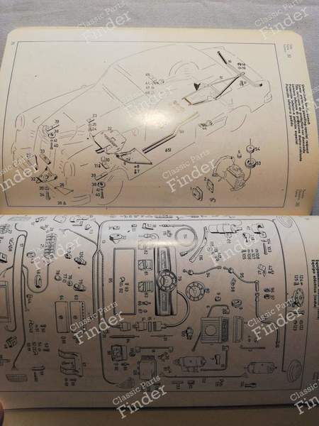 Spare parts catalog - MERCEDES BENZ 180 / 190 (W120 / W121) (Kleiner Ponton) - 8000-9.55KS- 4