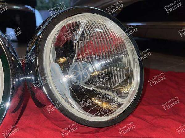 Pair of code Europe headlamps - PEUGEOT 403 - 2