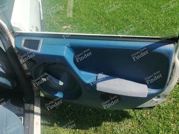 4 blue interior door trim pieces / panels - Series 1 - CITROËN CX - 4