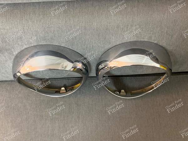 Chrome headlight bezels with visors - CITROËN DS / ID - 1066- 6
