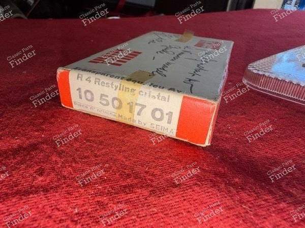 Cabochon de clignotant / veilleuse -Phase 2 - RENAULT 4 / 3 / F (R4) - 10501701- 2