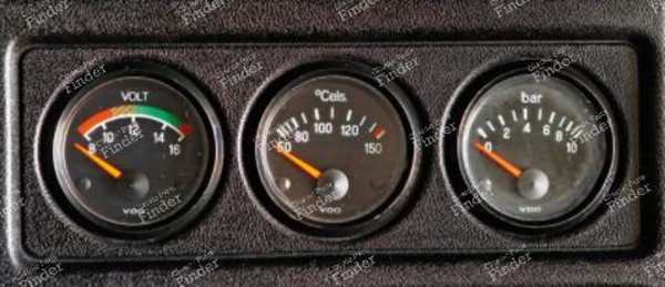 Voltmeter Version GTI oder GLI - VOLKSWAGEN (VW) Golf I / Rabbit / Caddy / Jetta - 332.304/015/001- 7