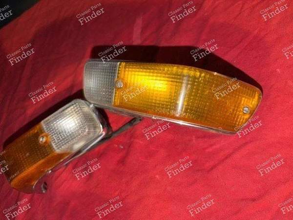 Pair of front turn signals/parking lights - PEUGEOT 504 Coupé / Cabriolet - 429G / 429D- 2