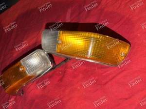 Pair of front turn signals/parking lights - PEUGEOT 504 Coupé / Cabriolet - 429G / 429D- thumb-2