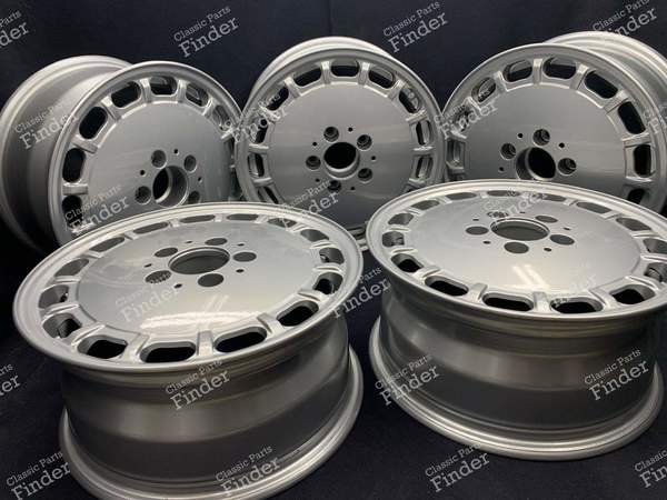 Original 'Sportline Gullideckel' Leichtmetallfelgen 7Jx15 ET44 - MERCEDES BENZ 190 (W201) - 2014001302- 0