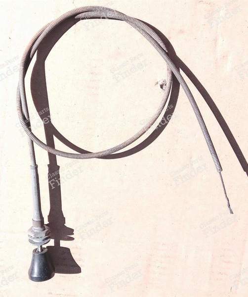 RHD choke cable - MG Midget - 1