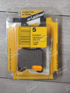 Set of front brake pads for 204 or 304 for PEUGEOT 304