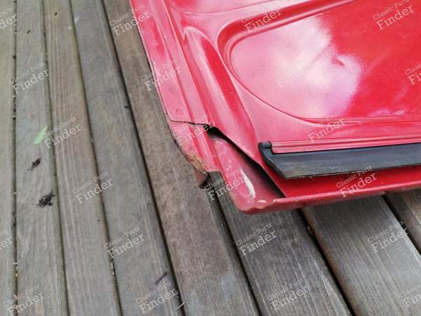 Trunk door 2CV6 Club red - CITROËN 2CV - 8