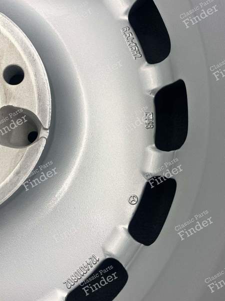 Original 'Gullideckel' Leichtmetallfelgen 6.5Jx15 ET48 - MERCEDES BENZ E (W124) - 1244010802- 8