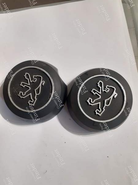 2 Radnabenabdeckungen - PEUGEOT 305 - ?- 0