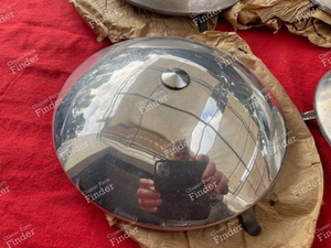 4 ID 19 sedan or station wagon aluminum bezels - CITROËN DS / ID - thumb-1