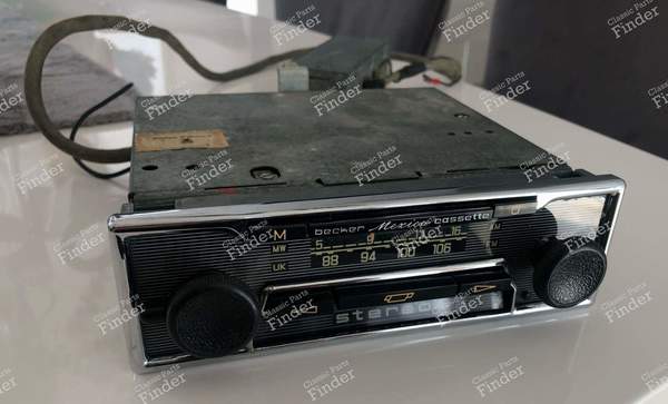 Radio Becker Mexico Cassette & Amplifier - MERCEDES BENZ /8 (W114 / W115) - M100162- 5