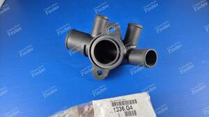 Bride raccord de liquide de refroidissement - PEUGEOT 205