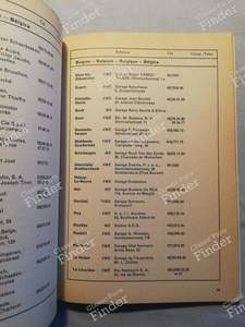 Mercedes Booklet - Service stations - MERCEDES BENZ 180 / 190 (W120 / W121) (Kleiner Ponton) - I.60.100- thumb-2