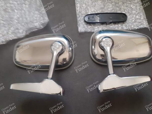 Chrome-plated side mirrors - ALFA ROMEO Giulia Sprint GT / GTV / GTC / GTA (105/115 Coupés) - 1907330- 0
