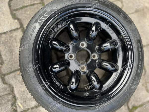 Radsatz mit neuen Reifen S Spoke schwarz gepulvert wie neu - MINI  - 1