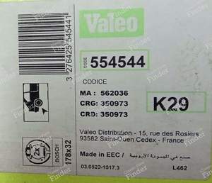 Satz von 4 Bremsbacken für hintere Trommelbremsen. - FORD Fiesta - K29- thumb-3