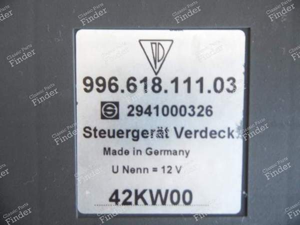STEUERMODUL ÜBERROLLBÜGEL 99661811103 PORSCHE 996 CABRIO - PORSCHE 911 (996) - 99661811103- 1
