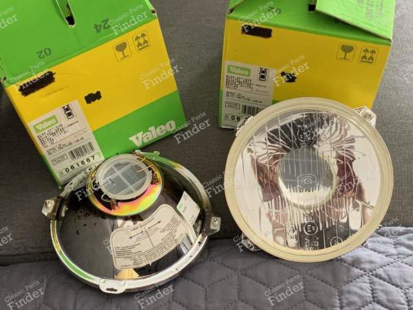 2 Scheinwerferoptiken Cibié 155 - RENAULT 6 (R6) - 155 / 061667- 1