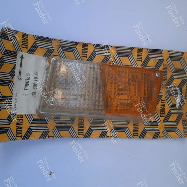 Blinker-/Nachtlicht-Cabochon - Phase 1 - RENAULT 6 (R6) - 425G / 7701003150