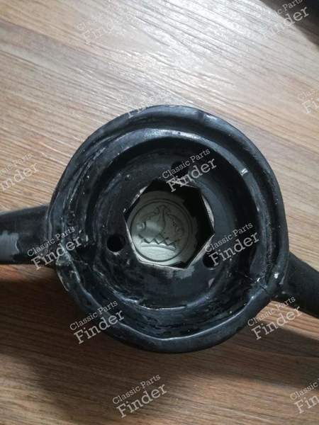 Black Gordini steering wheel - RENAULT Dauphine / Ondine - 4570- 8