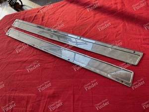 2 habillages bas de porte chrome pour CITROËN SM