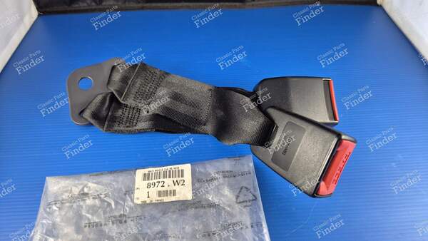 Double boucle de ceinture de sécurité arrière - PEUGEOT 806 - 8972.W2- 1