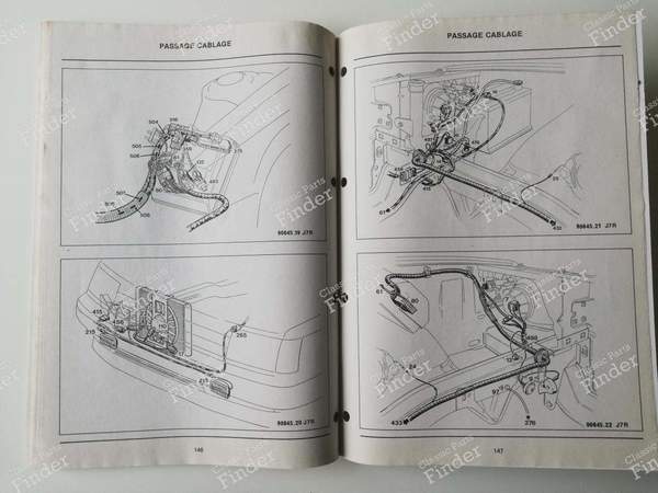Schémas électriques - N.T. 8018 - RENAULT 21 (R21) - 7711079864- 8