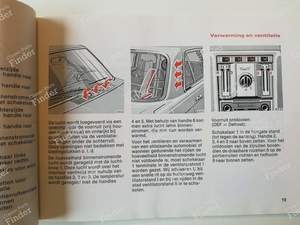 Owner's manual - S-Class in Dutch - MERCEDES BENZ S (W116) - A1165843496 / 65004797- thumb-3