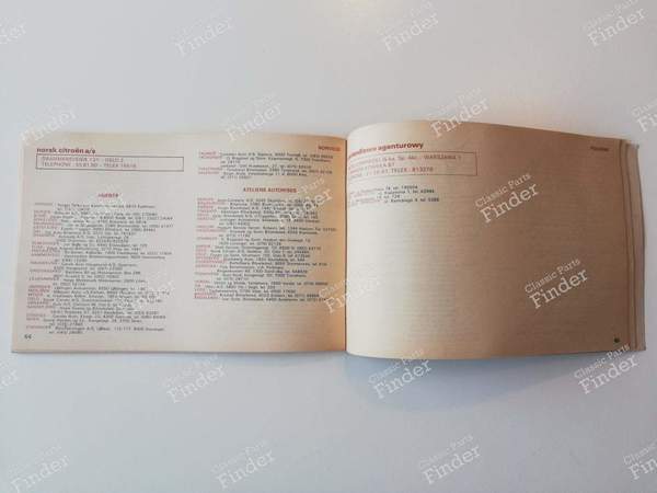 Citroën France & Europe network brochure - 1973 - CITROËN DS / ID - 8.73- 6